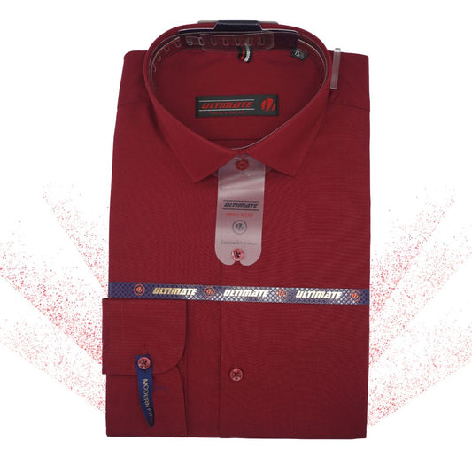 Ruby Elegance red dress shirt