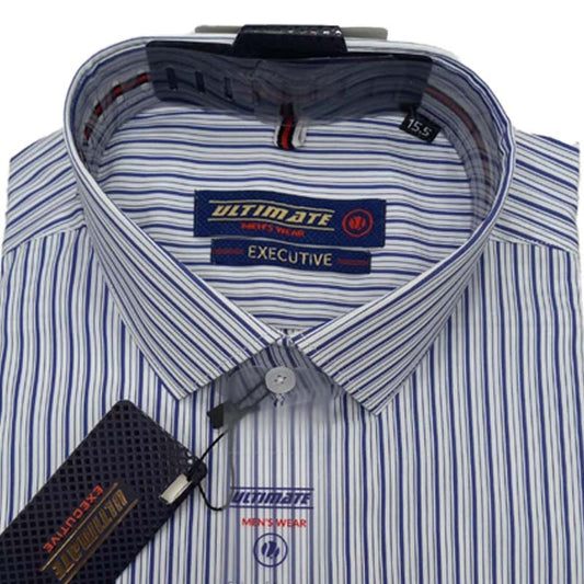 Ultimate Stripes Noir: Black Striped Dress Shirts Emporium